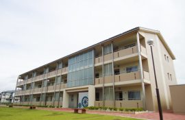 Aluminum gutters of  Apartment